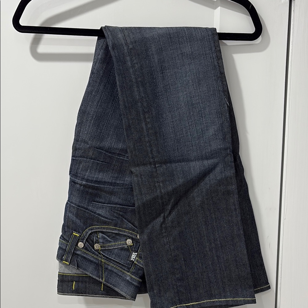 Rock & Republic Dark Blue Straight Leg Jeans